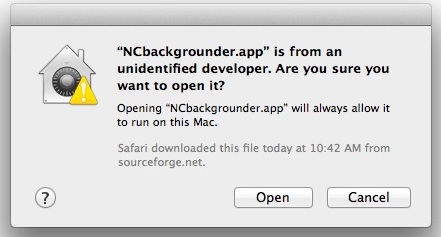 Mac install unidentified developer